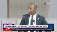 Mr. Kayonde Abdallah has a message to you migrant workers listen carefully 🙏