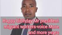 Esanyu ku birthday party ya Mr. President migrant workers voice